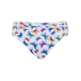 Panache Swim Olivia Mid waist bikini slip Flutterprint