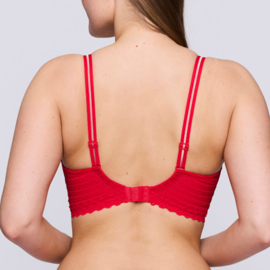 PD Twist East End - voorgevormde Bh Hartvorm - True red