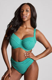 Panache Olivia full cup bikini top Green Gignham