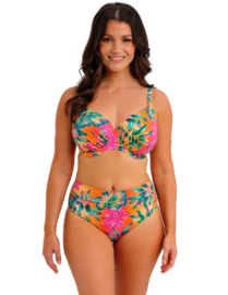 Sunset Reef Full Cup Bikini Top - Heatwave
