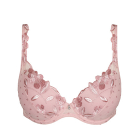 MJ Agnes padded plunge bh Vintage Pink