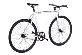 6ku SInglespeed Track & fixie bike White