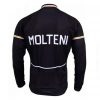 Retro wielershirt Molteni zwart