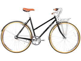 BLB Butterfly - 3 SPD - Town bike - Black