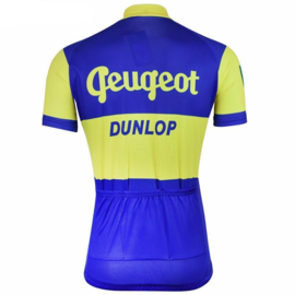 Peugeot Dunlop retro wielershirt