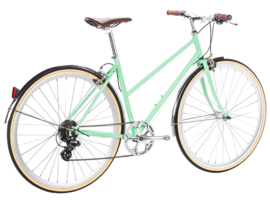 6KU Odessa City Bike - Elysian Green met 8 versnellingen