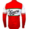 Retro wielershirt La Casera rood