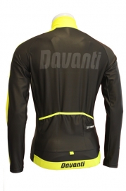 Davanti Fietsshirt Sven Black/yellow