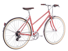 6KU Odessa City Bike - Madison Gold met 8 versnellingen