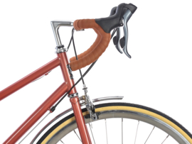 6KU City Bike Helen - Rosé Gold met 16 versnellingen