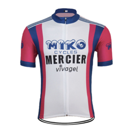 Miko Mercier Vivagel retro wielershirt