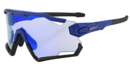 Rogelli fietsbril Switch blauw