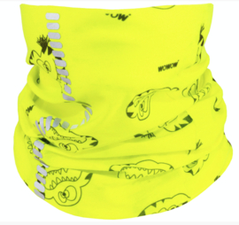 WOWOW multifunctie doek:nekwarmer crazy monster