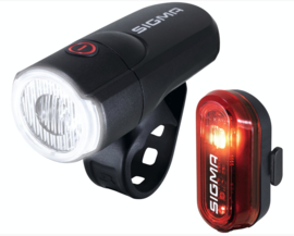 Sigma sport led verlichtingsset "Aura 30/Cubic"