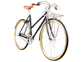 BLB Butterfly - 3 SPD - Town bike - Black