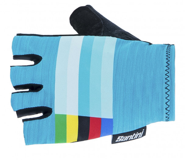 Santini Official Uci Rainbow Gloves