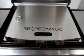 Gas BBQ Pizza Oven Set Aluminium