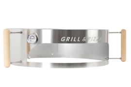 Grill- & Pizza Ring Deluxe Set Aluminium