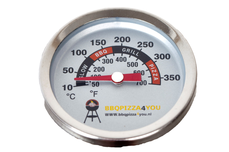 BBQPIZZA4YOU Grill- & Pizzaring thermometer