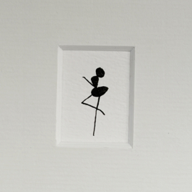 Sexy Mier in antieke zwarte lijst