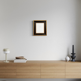 Sexy Mier in antieke zwart met gouden lijst