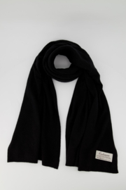 Cashmere sjaal- Zwart
