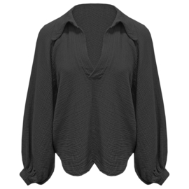 “Cate blouse- black”
