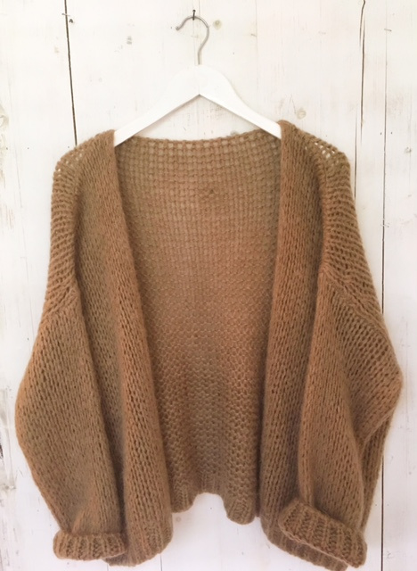 Comfy vest middenbruin | TRUIEN, VESTEN & JASJES | Izza Comfy vest roestkleurig | TRUIEN, VESTEN & JASJES | Izza
