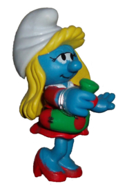 Smurfen Kerstslee speelset