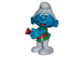 Smurfen Kerstslee speelset
