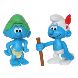 Speelset Wandelsmurf en Wilde Smurf