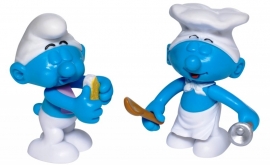 Speelset Smulsmurf en Bakkersmurf