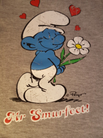 T-Shirt grijs Mr. Smurfect