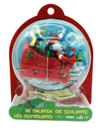 Smurfen Kerstslee speelset