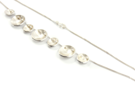 Galerie Puur - Collier met schotels Melk collectie - 1022