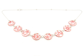 Klenicki Jewelry - Collier dromenvanger rood - 11158