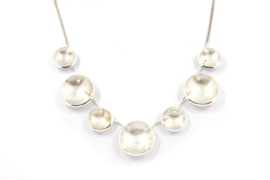 Galerie Puur - Collier met schotels Melk collectie - 1022