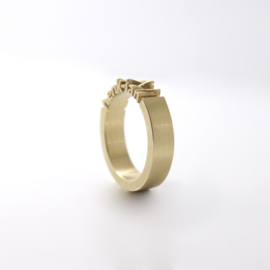 Brech sieraden - me/you ring goud UI21