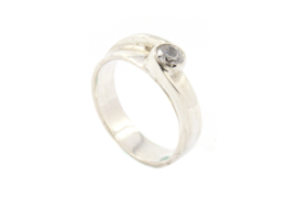 Galerie Puur - Ring witgoud met diamant - BR4B