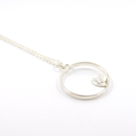 Maja Lava - collier met zilveren ring - 12008