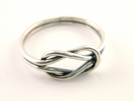 Lijn ring knoop- Galerie PUUR 9327