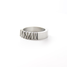 Brech sieraden - me/you ring edelstaal UI20