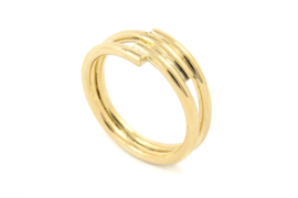 Galerie Puur - Draadring 14kt geelgoud - 1015