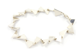 Galerie Puur - Armband zilver driehoek - 12297