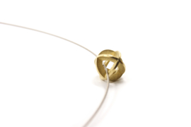 Brech Sieraden - Omega collier met gouden hanger - 110021