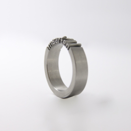 Brech sieraden - me/you ring edelstaal UI20