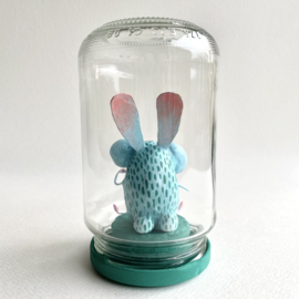 Willow in glazen potje