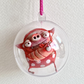 Bitty monster in a bubble