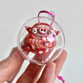 Bitty monster in a bubble