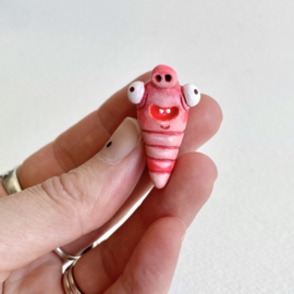 Worm voor op je tas